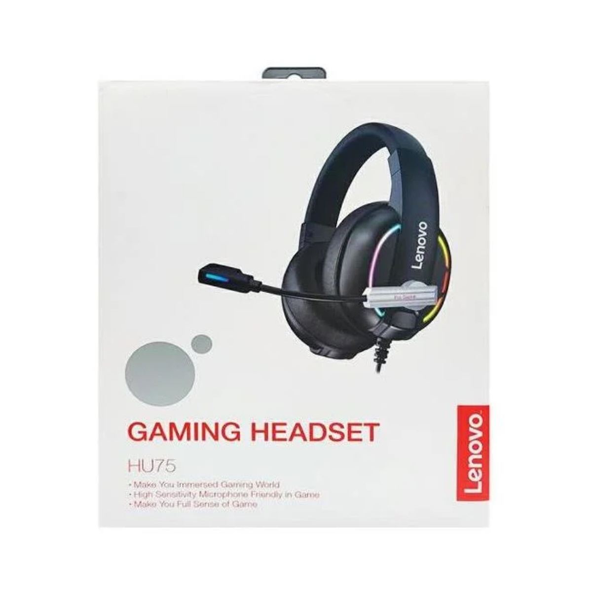 Auriculares Gamer HU75 Negro Lenovo
