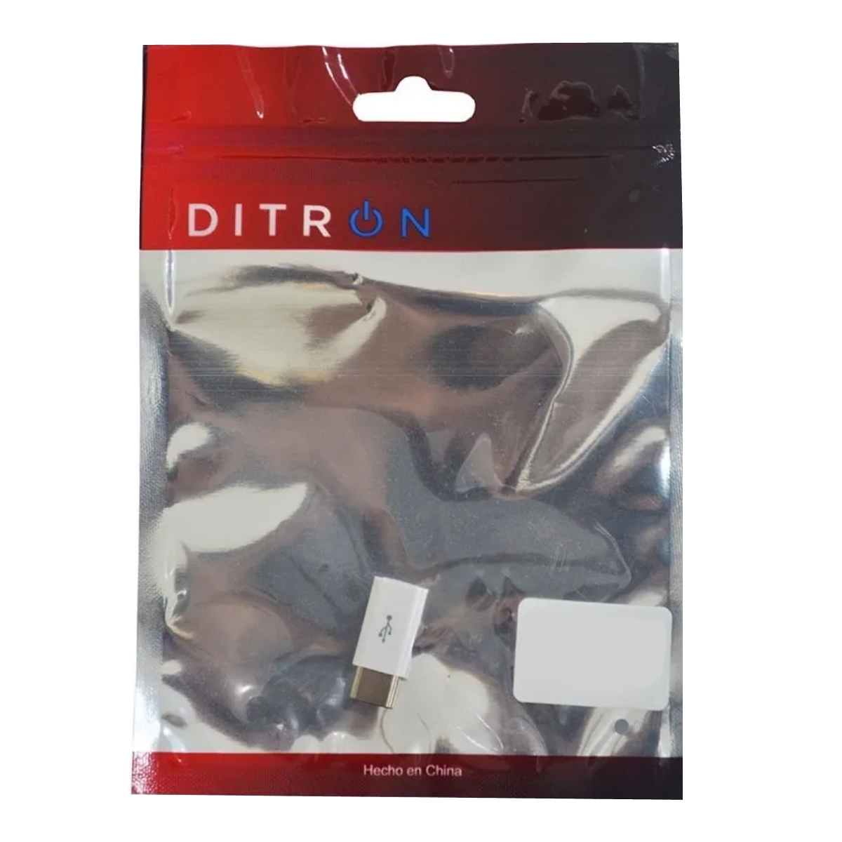 Adaptador MicroUSB H a USB C M Ditron