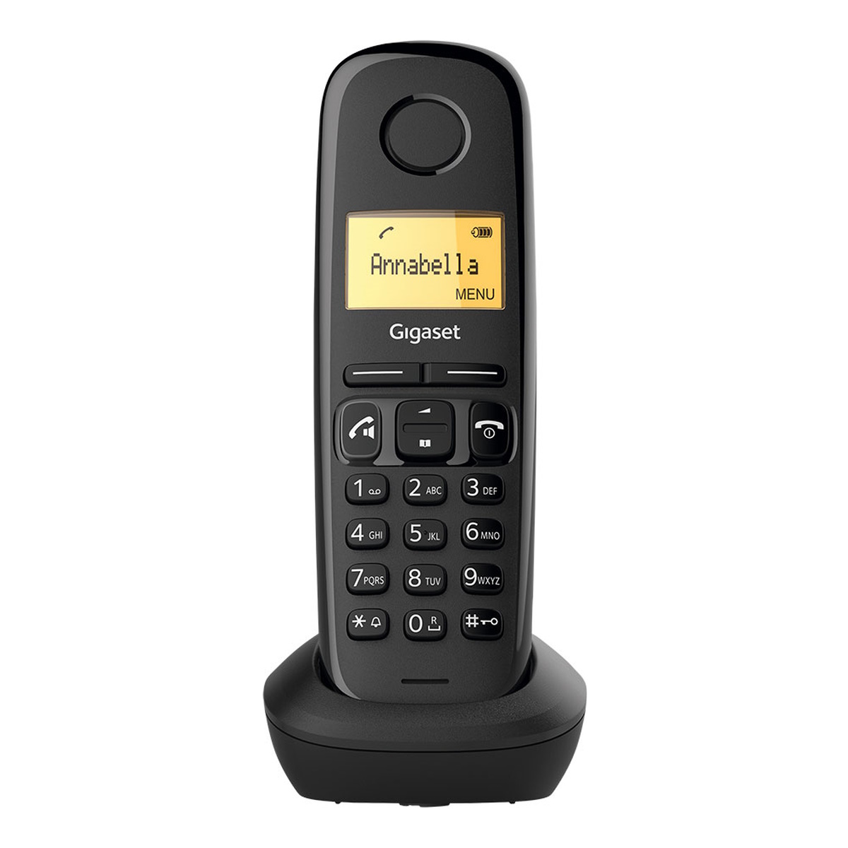 Telefono Inalambrico A270 Duo Negro Gigaset