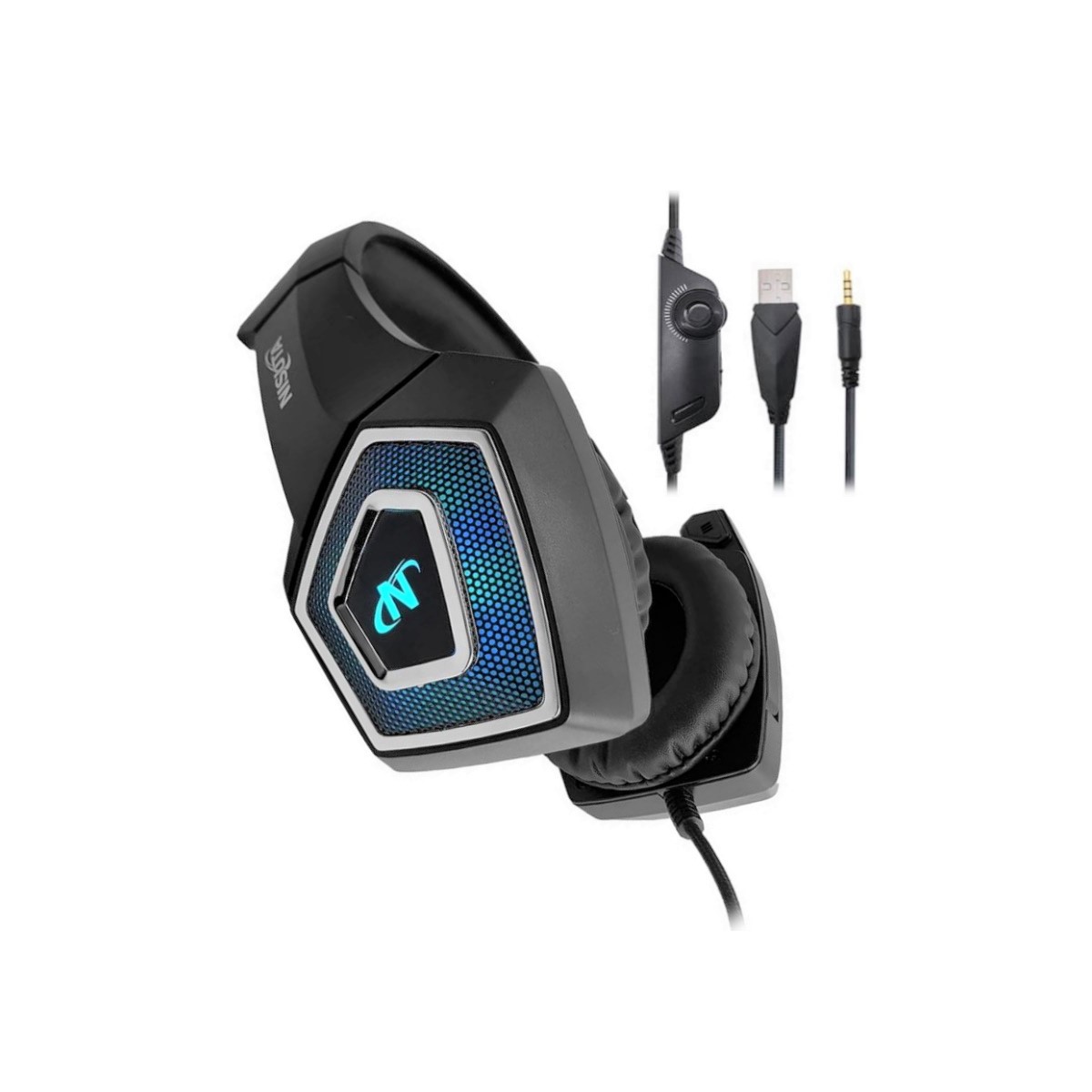 Auriculares Gamer PS4 Led Ns-Aug350L Nisuta