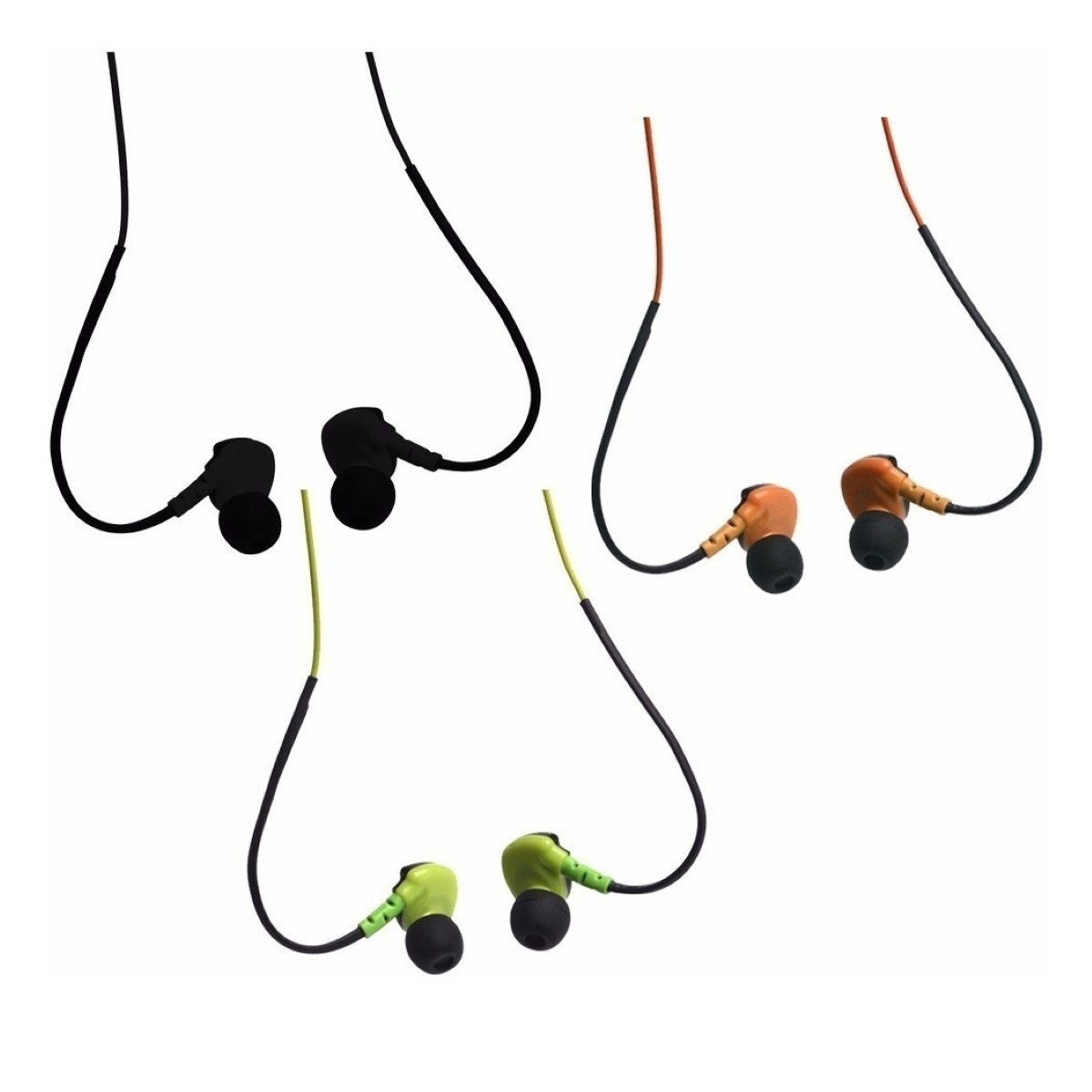 Auriculares In Ear Kae-102 Sport Naranja Kolke