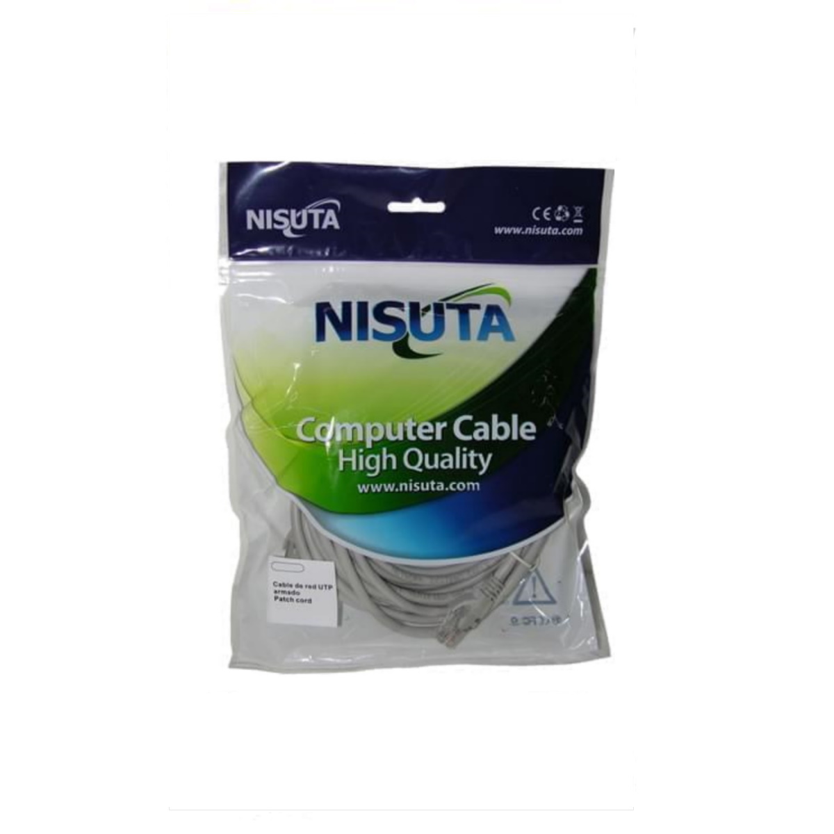 Cable De Red UTP 5m 5e Nisuta