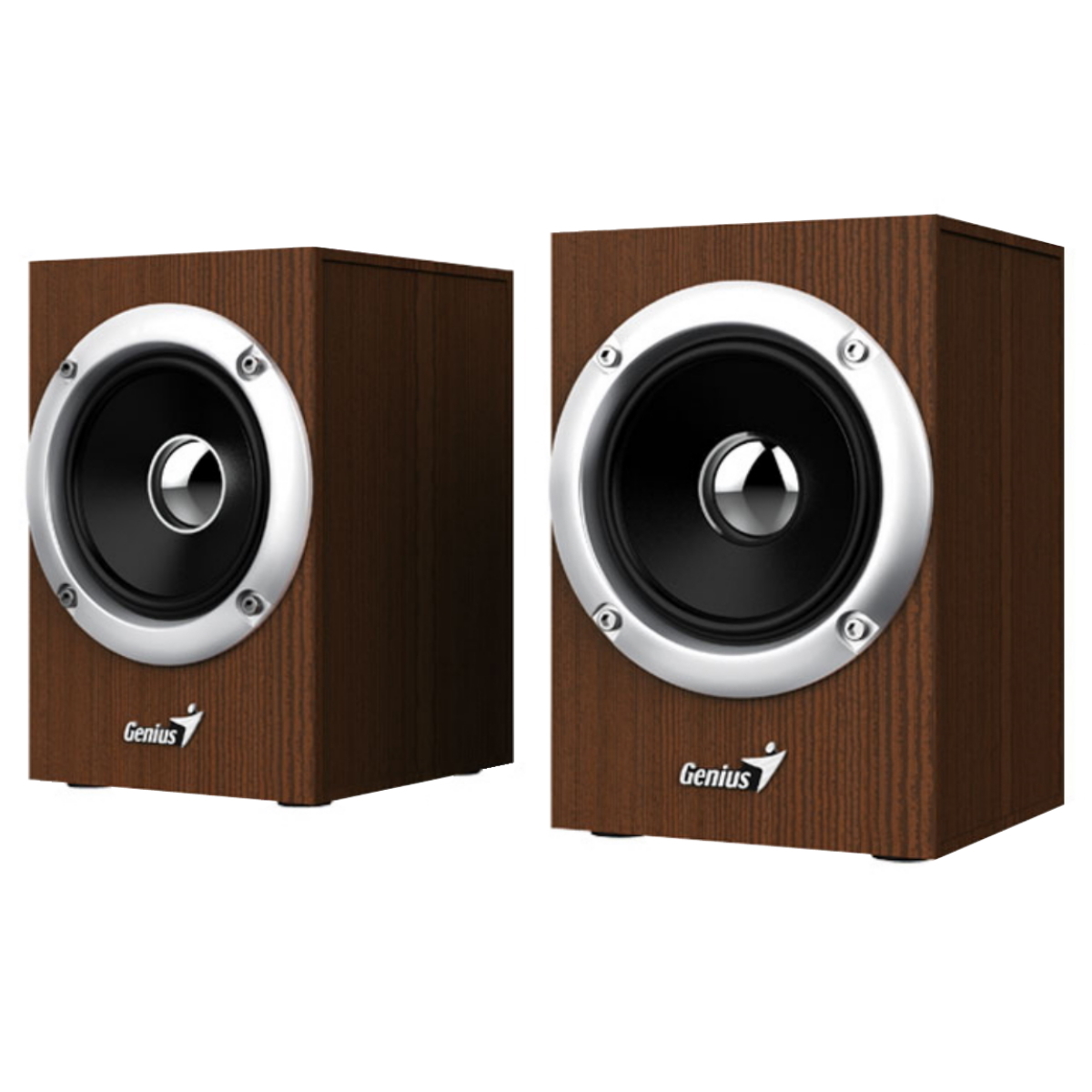 Parlantes Pc Usb Sp-Hf280 6W Madera Genius