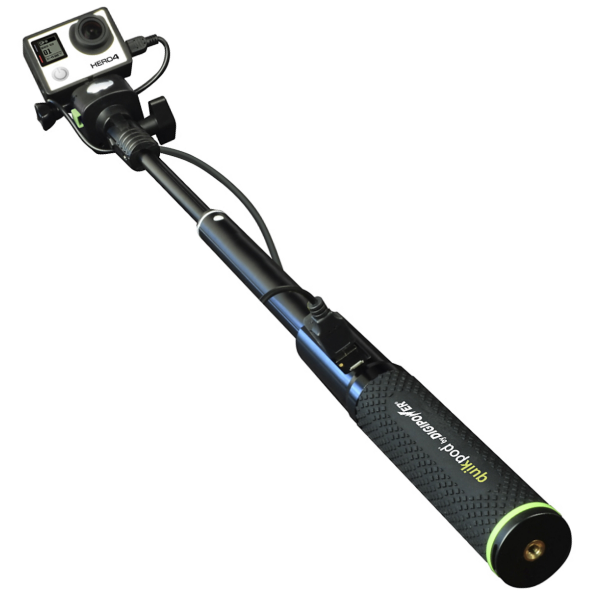 Palo Selfie Stick Celular / Go Pro con Power Bank 5200 mah
