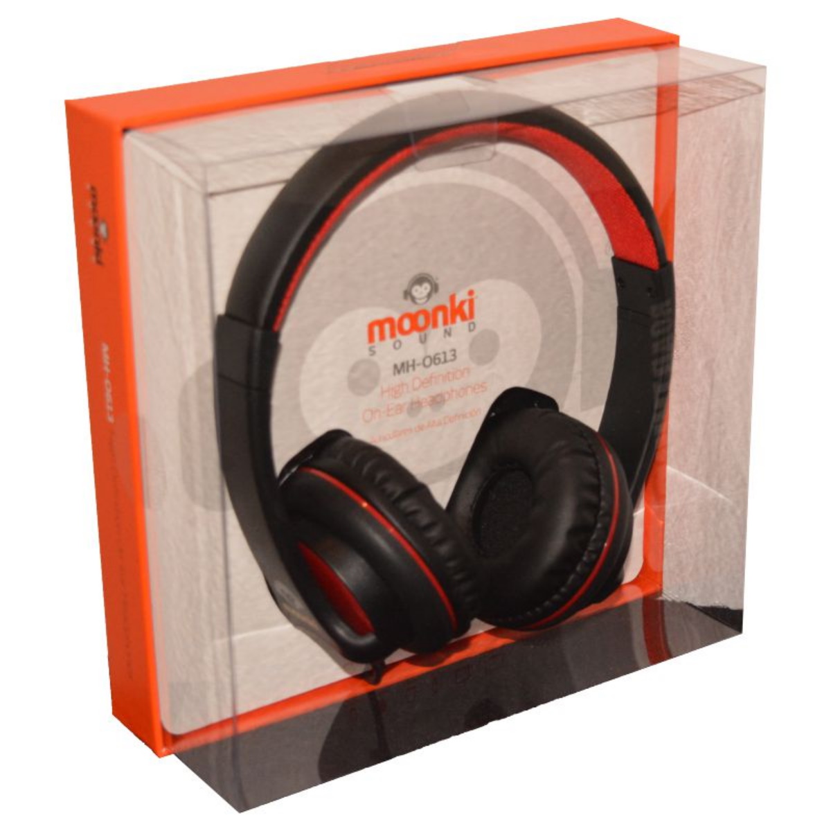 Auriculares Cable Vincha MH-0613 Rojo Moonki