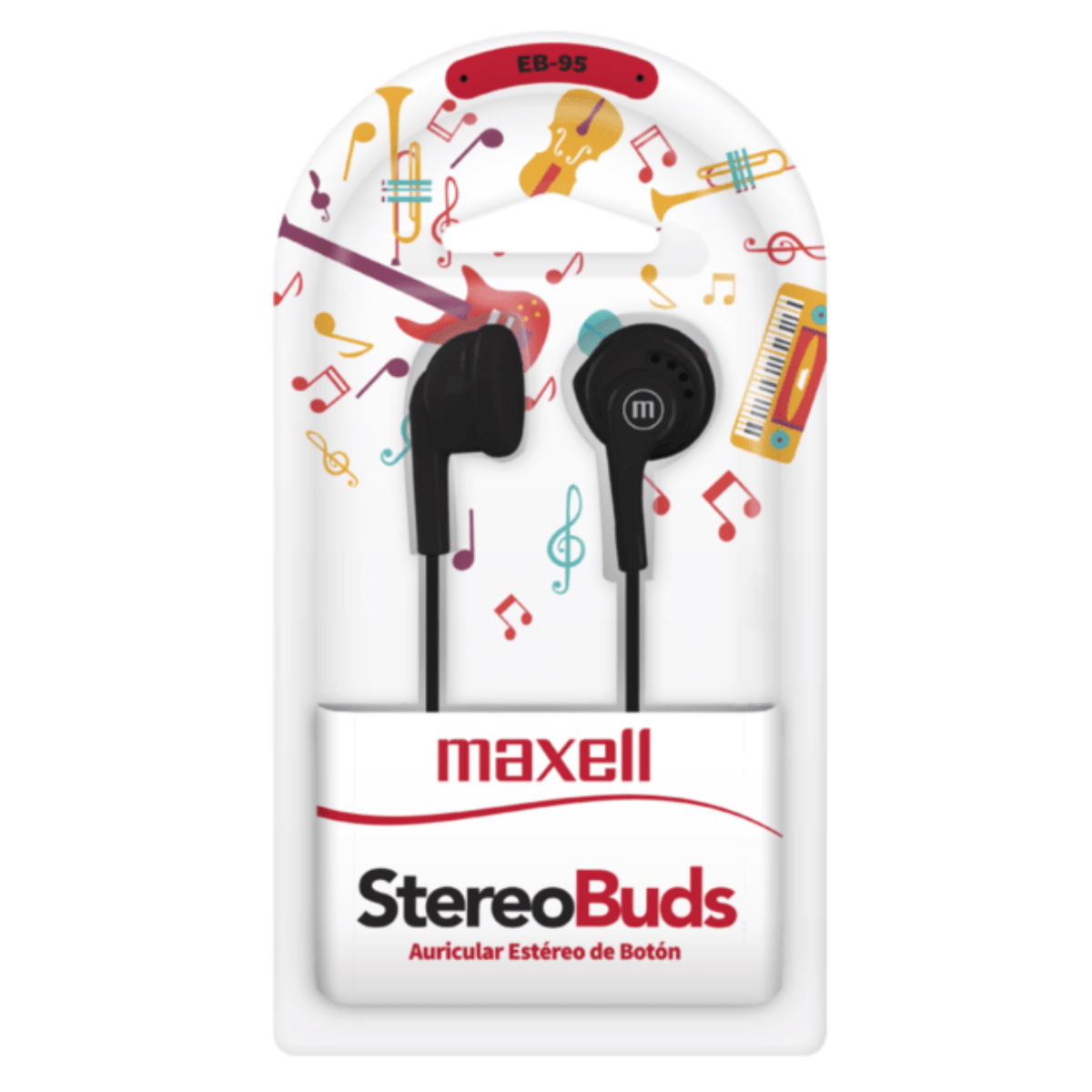 Auriculares In Ear EB95 Negro Maxell