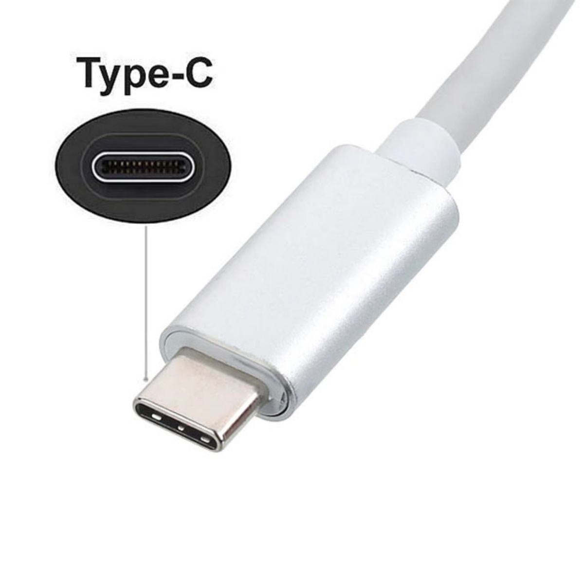 Hub USB 3.1 tipo C a 2 Puertos USB