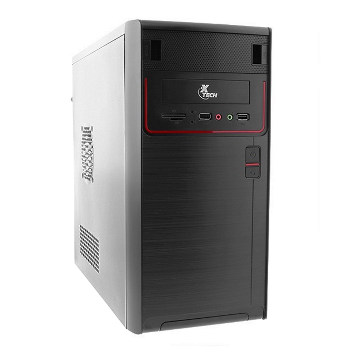 Gabinete Gamer XTQ-100 Fuente 600W 80 Plus Xtech