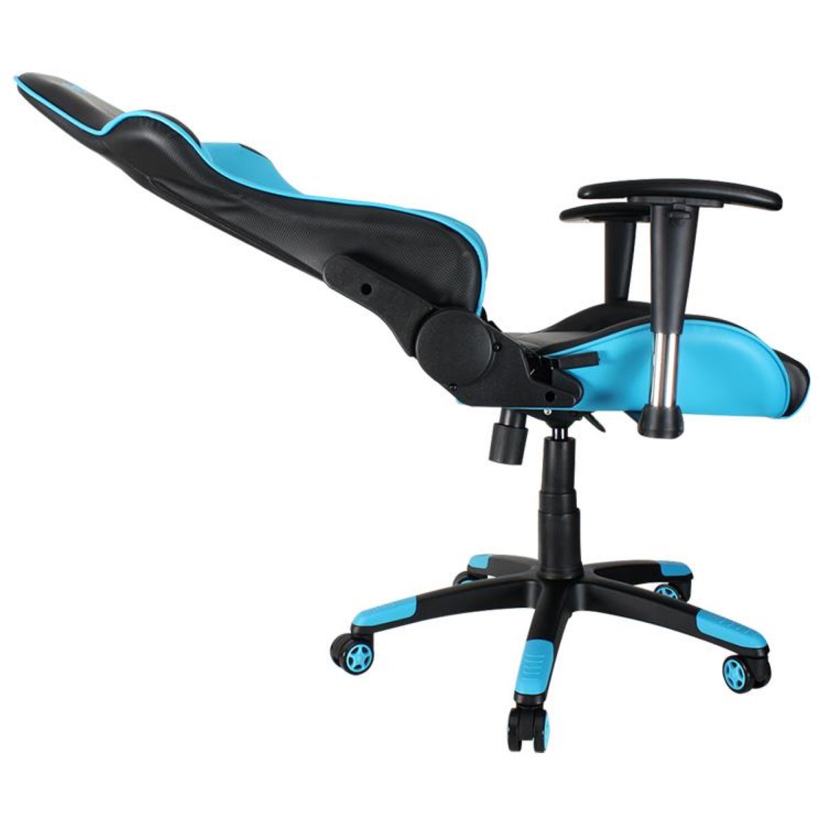 Silla Gamer Stratos Azul Y Negro Noga