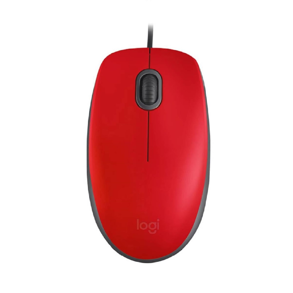 Mouse USB M110 1000 DPI Silent Rojo Logitech