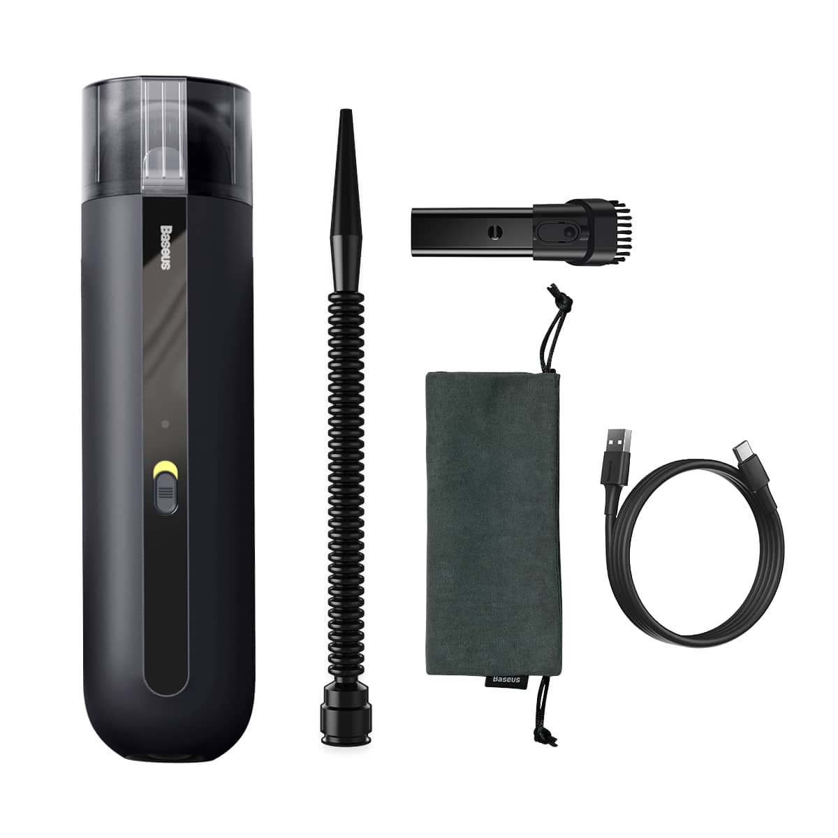 Aspiradora A2 Car Vacuum 5000PA Black BaseUs