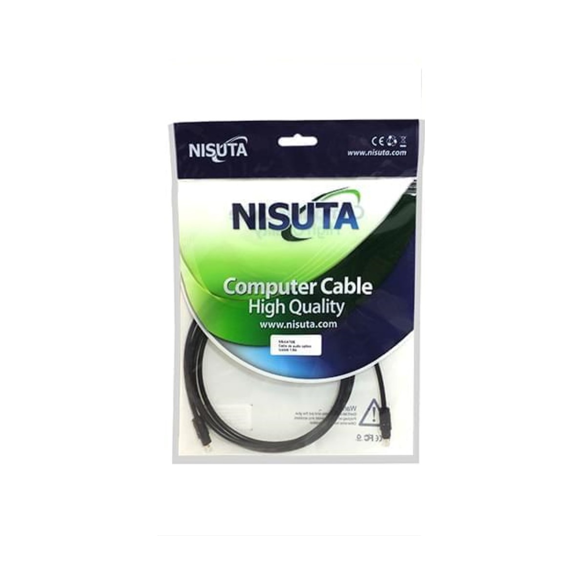 Cable Optico Digital Toslink 1.5m Nisuta