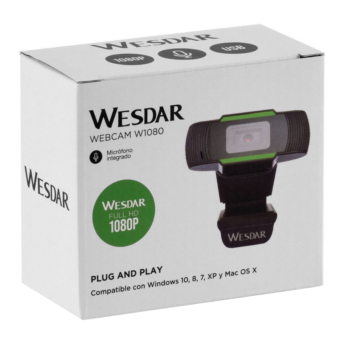 Webcam FullHD W1080 Wesdar