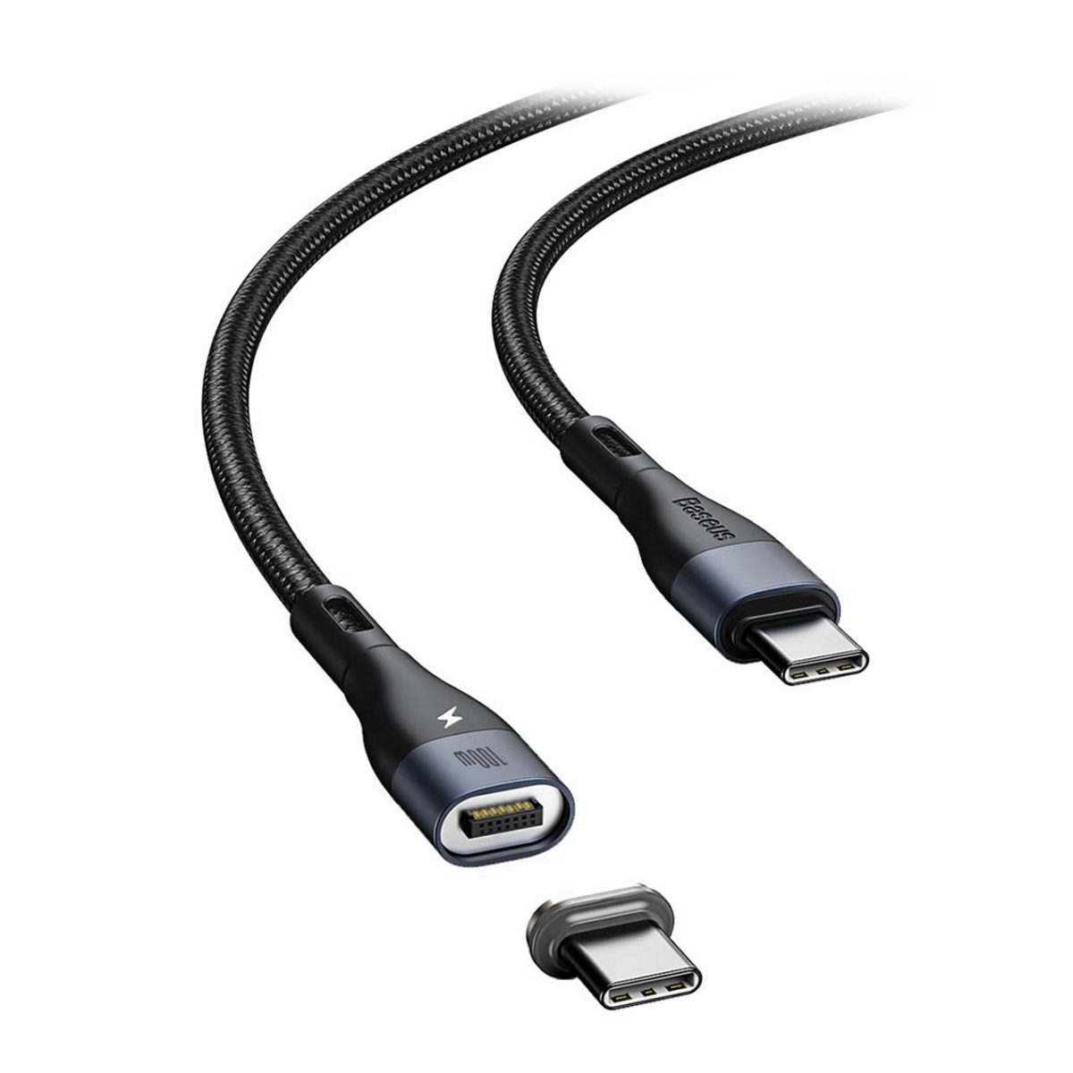 Cable USB C a USB C 1.5m Carga Rapida Magnetico 100W BaseUs