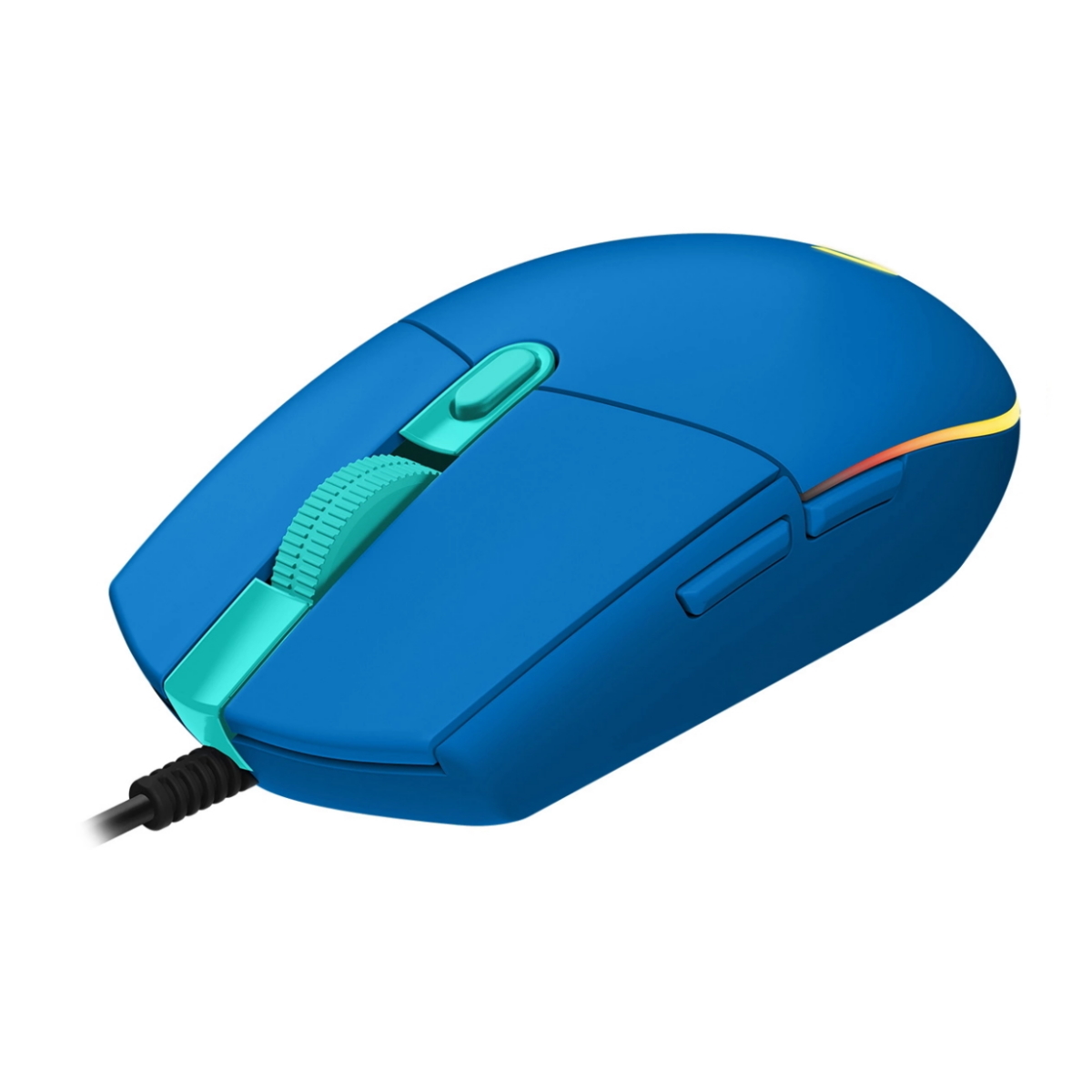 Mouse Gamer RGB G203 Lightsync Azul 200 - 8000 DPI Logitech
