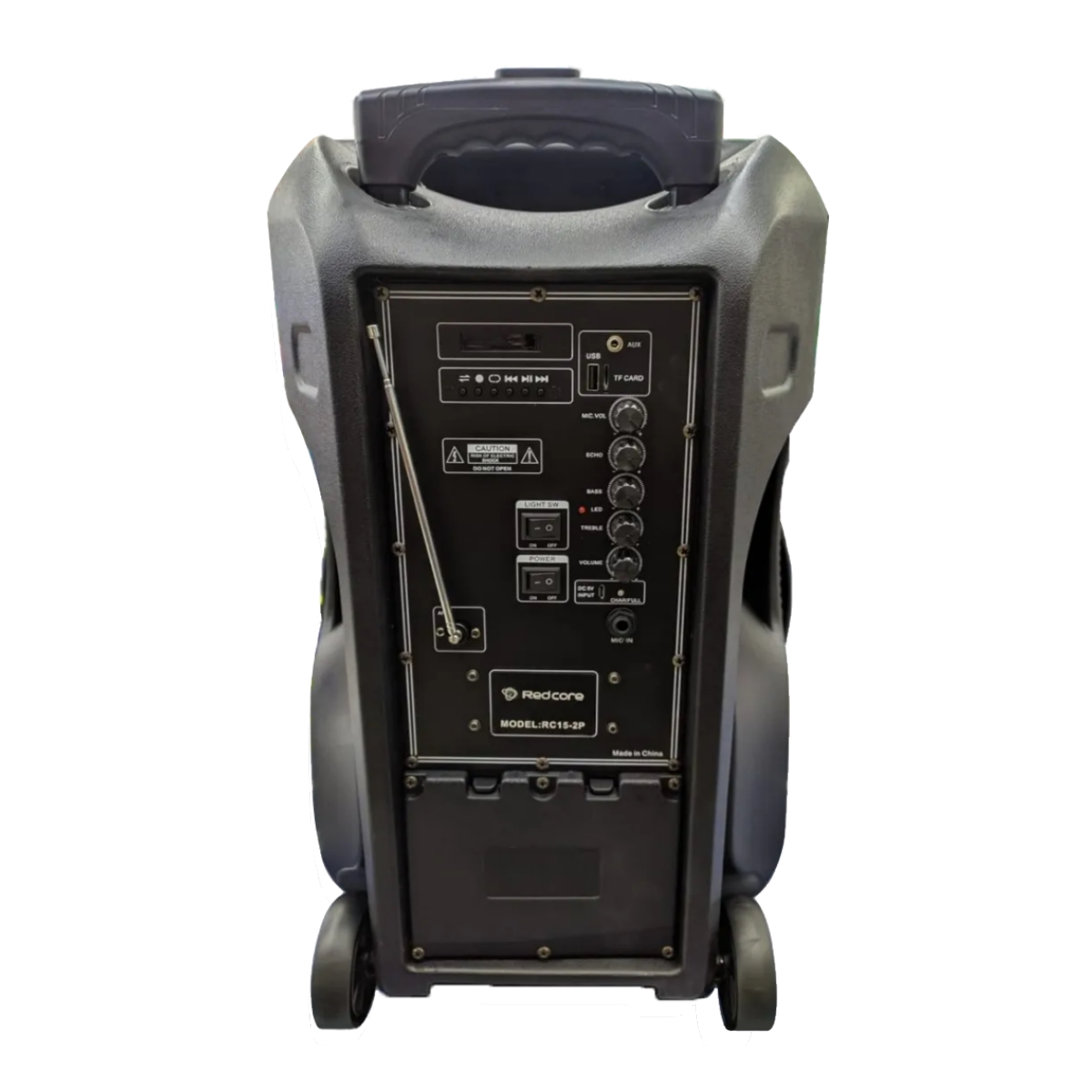 Parlante Karaoke Bluetooth Rc15 Redcore