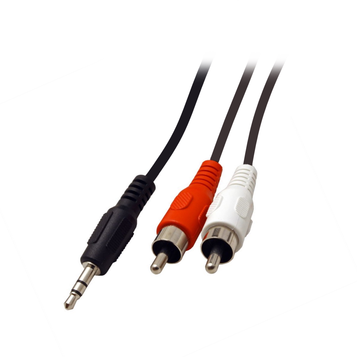 Cable Audio Auxiliar Plug 3.5mm a 2 RCA 1.5m
