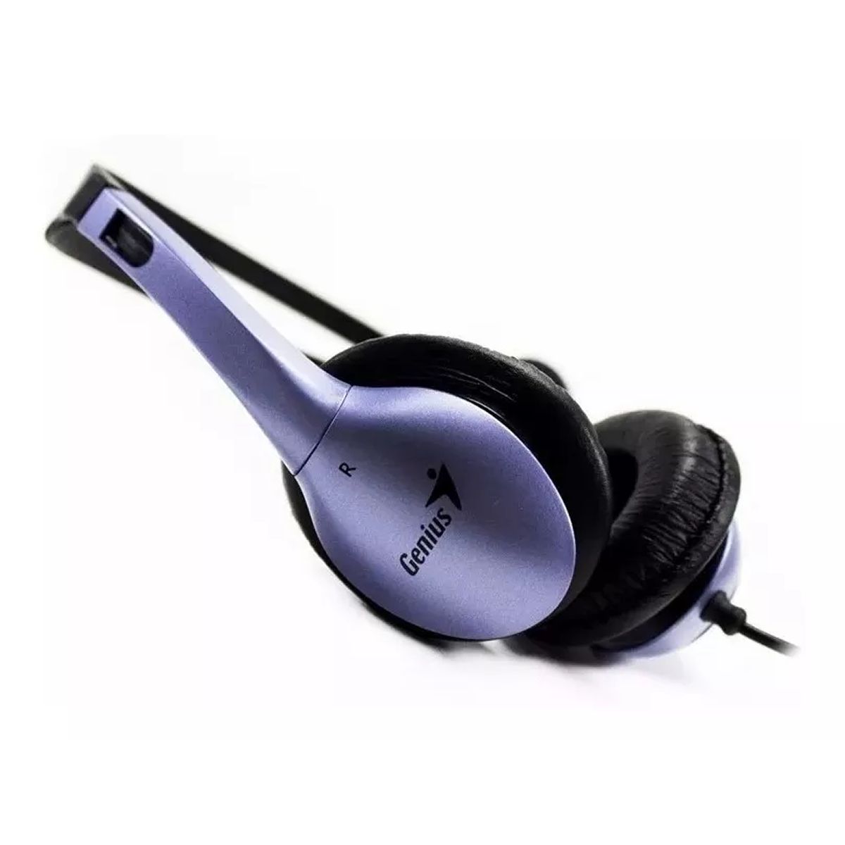 Auriculares Pc Cable Vincha Hs-04s Violeta Genius