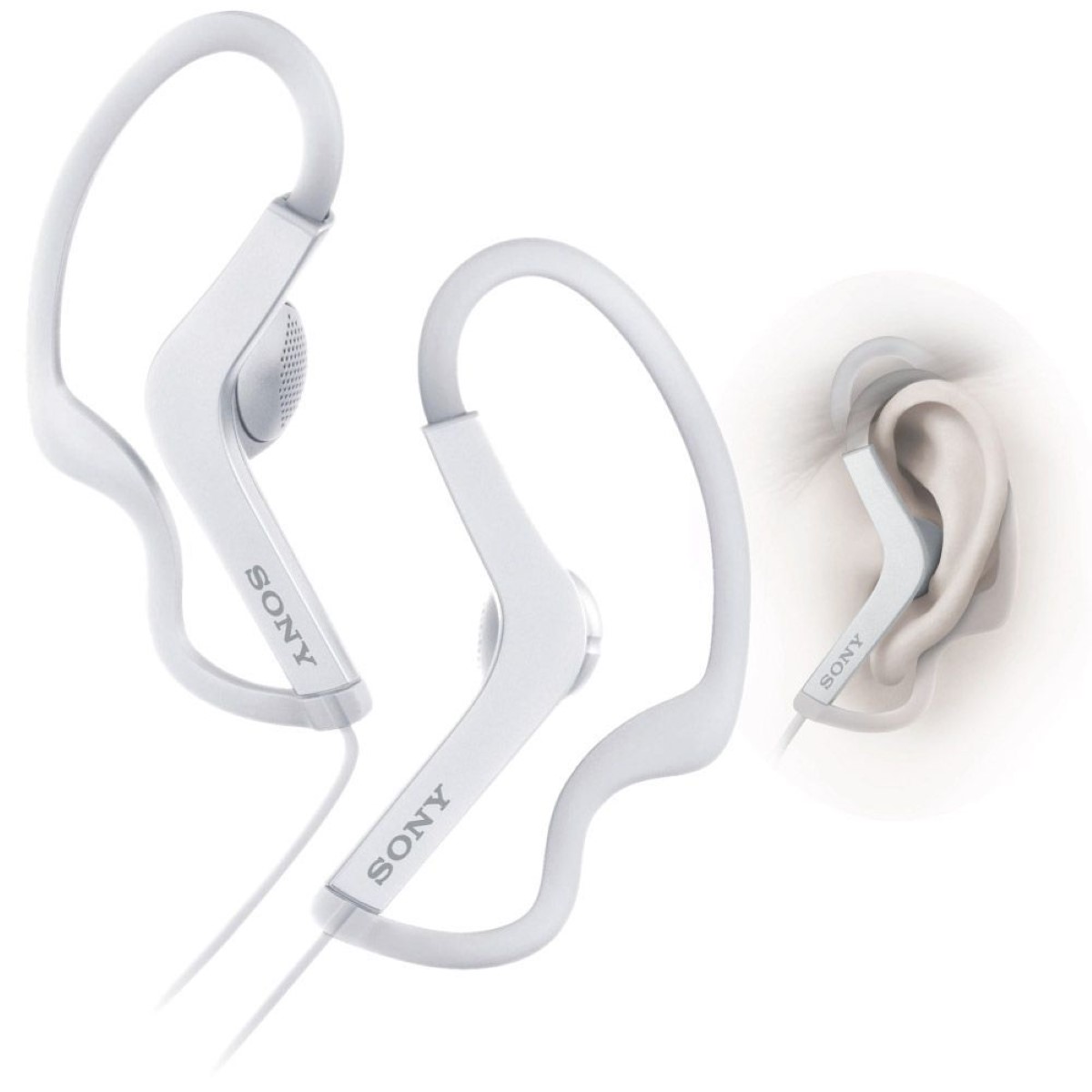 Auriculares Deportivos Mdr-As210 Blanco Sony