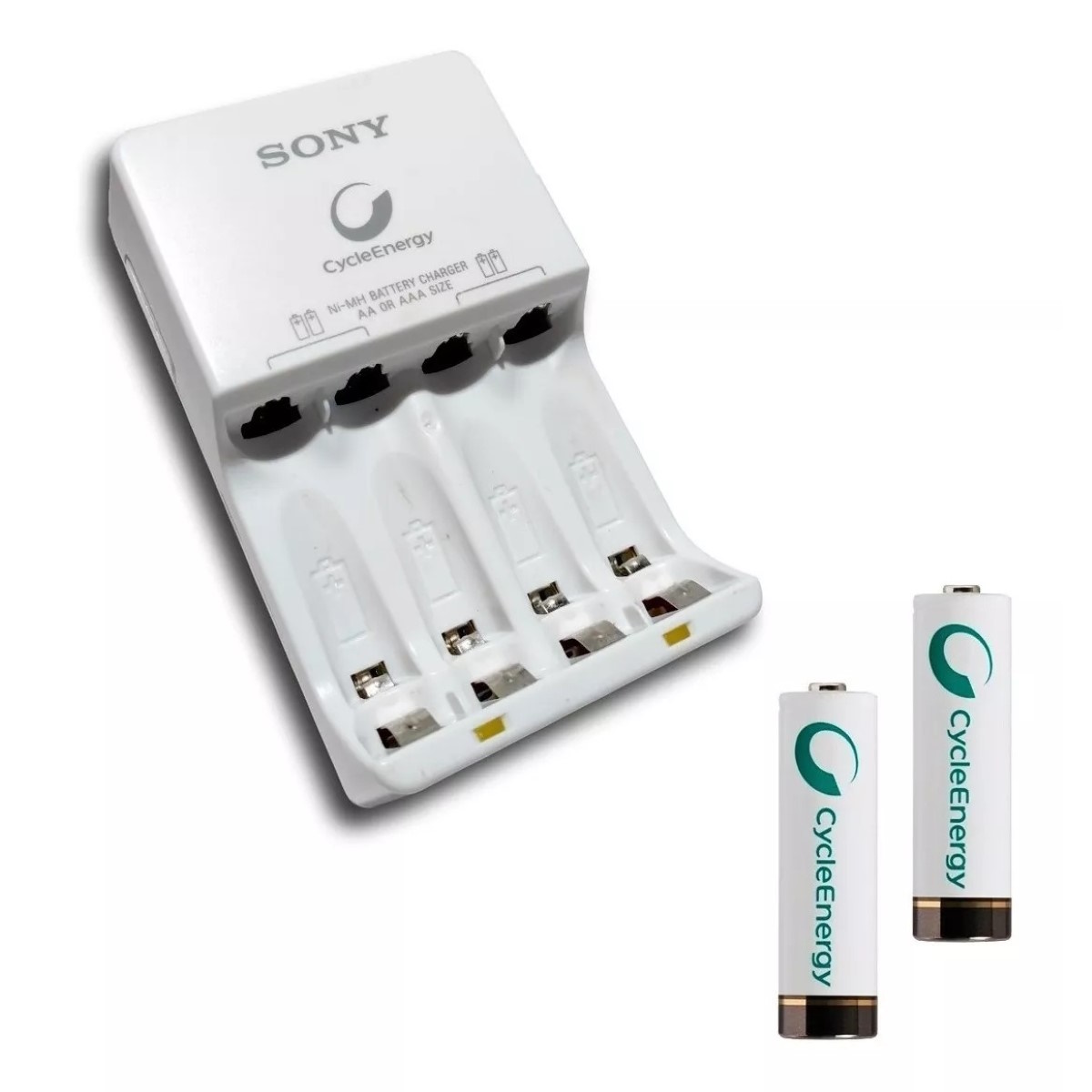 Cargador Pilas Bcg-34hh2gn + 2un AA Sony