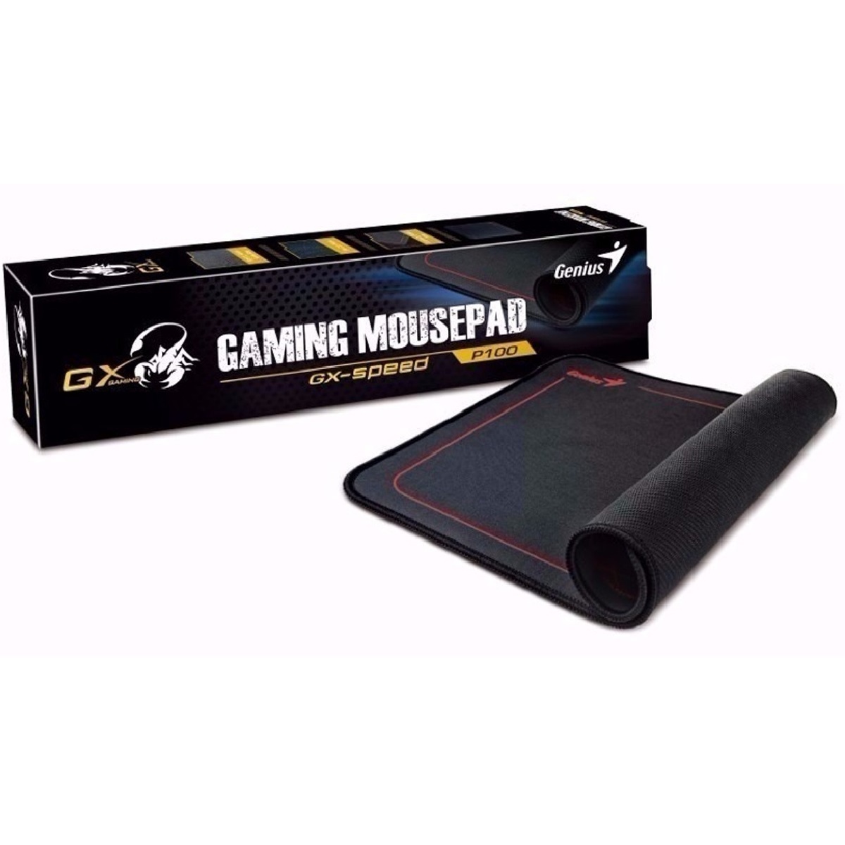 Mousepad Gamer P100 Speed 355x254 Gx Genius