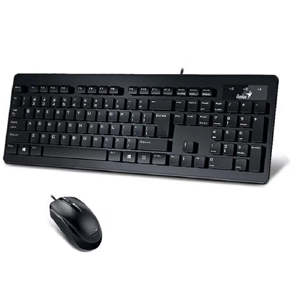 Kit Teclado Mouse Usb Slimstar C130 Genius