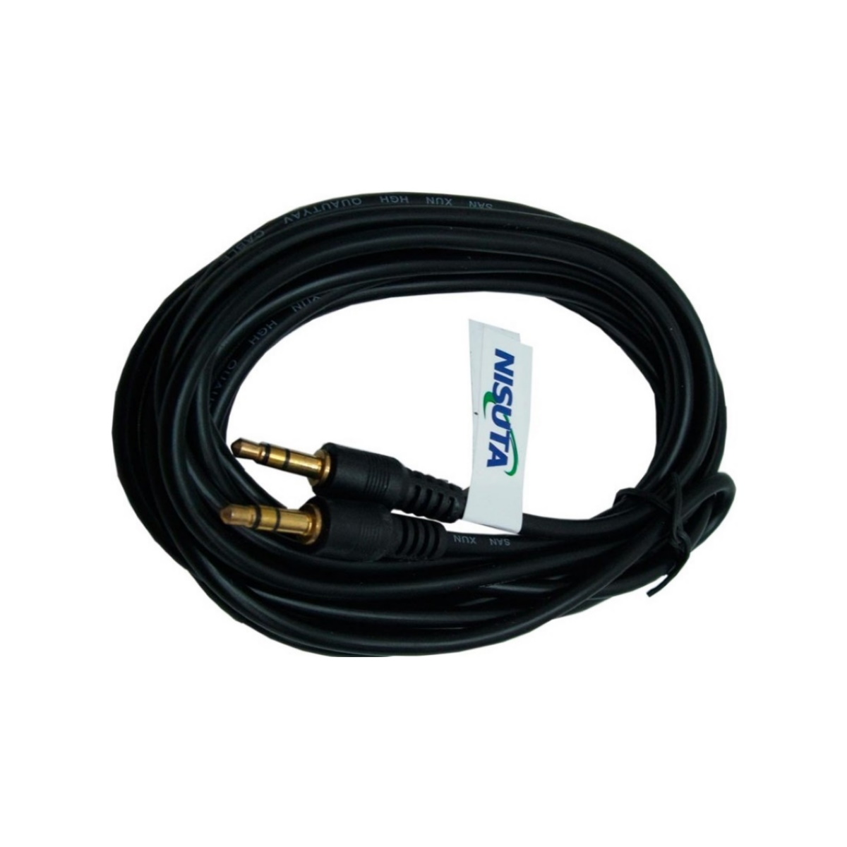 Cable Audio Auxiliar (m - M) 5m Nisuta