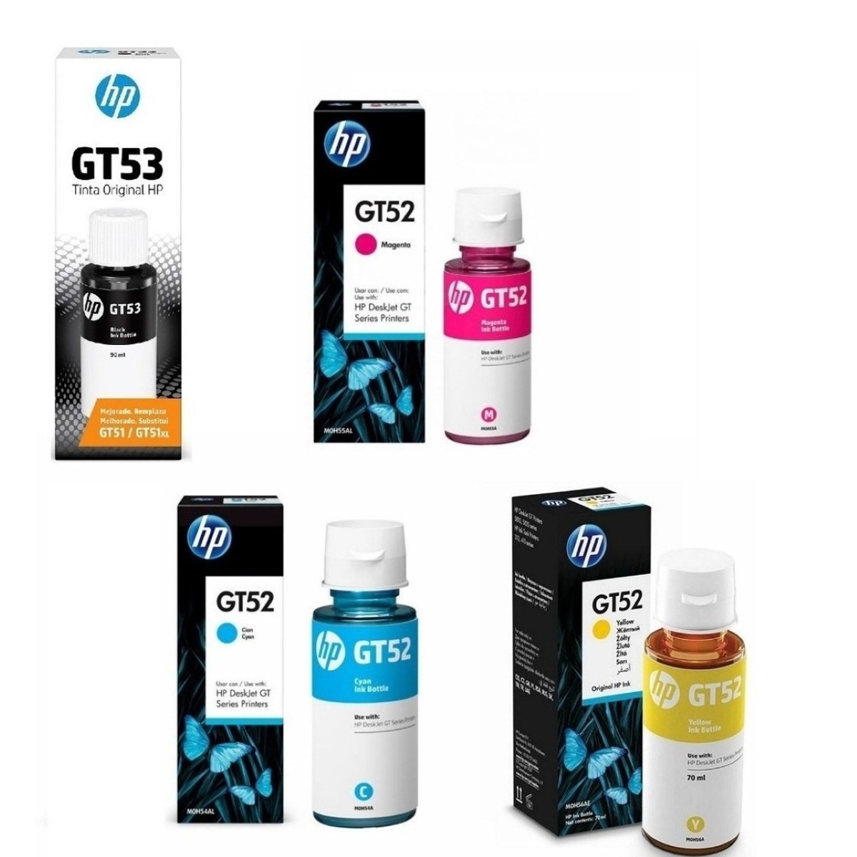 Tinta HP Original GT52 Magenta