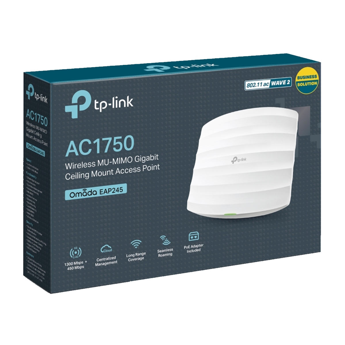 Access Point Ap Doble Banda Con Montaje Eap245 Ac1750 Tp-link