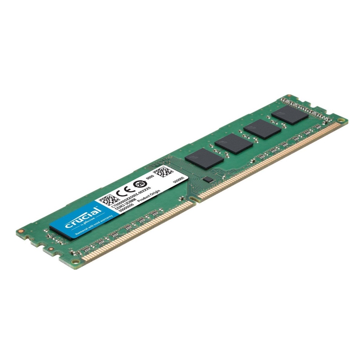 Memoria Ram Dimm 4gb Ddr3 1600mhz Crucial