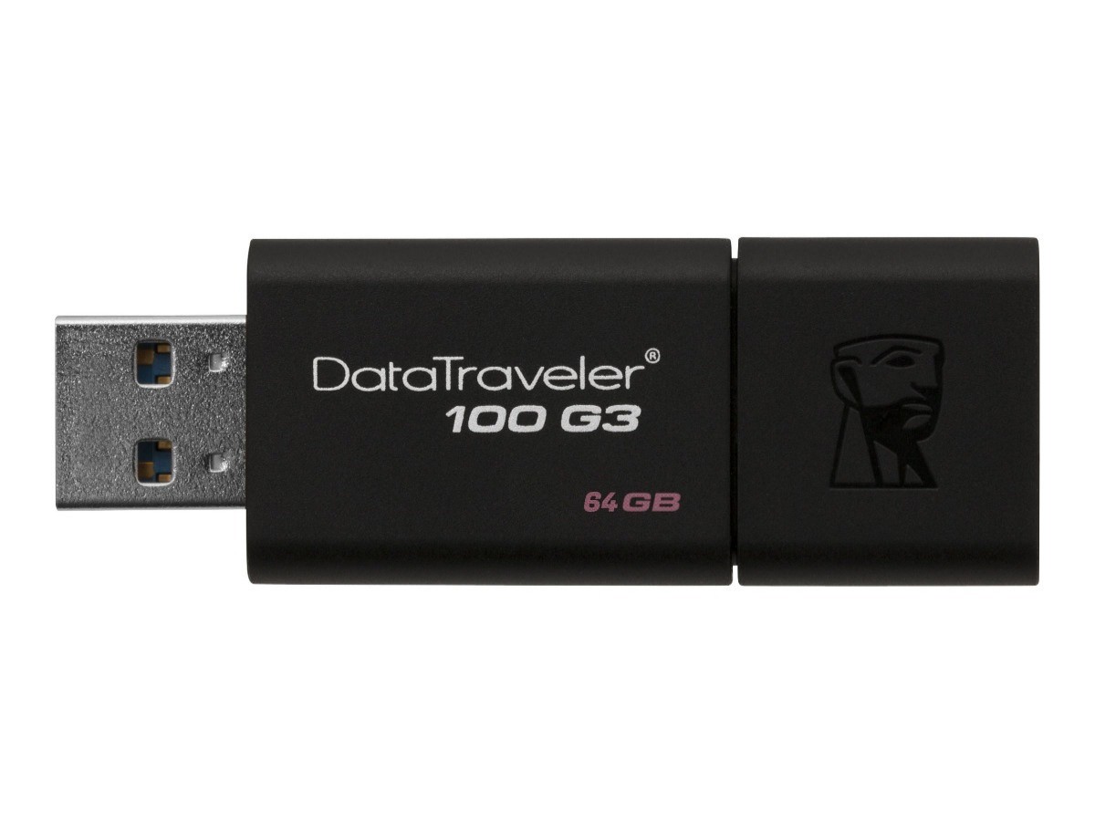 Pendrive 64gb Dt100g3 Usb 3.0 Kingston
