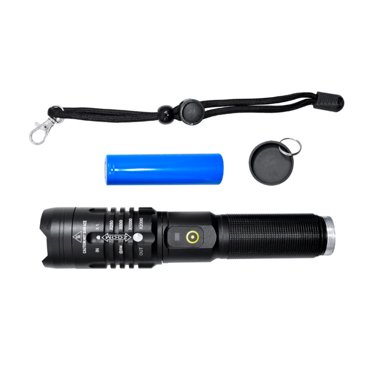 Linterna Led 20W - Power Bank - recargable Nisuta
