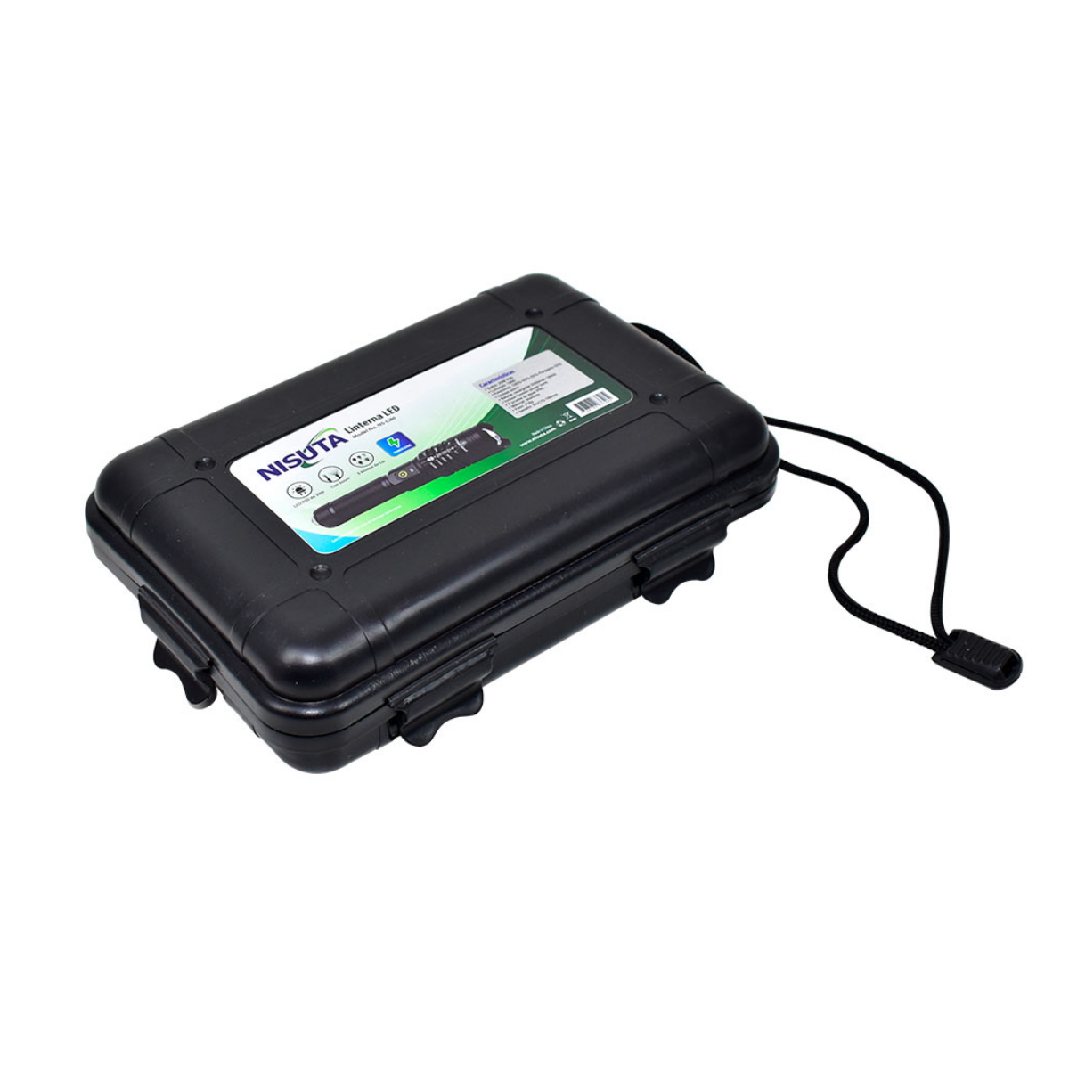Linterna Led 20W - Power Bank - recargable Nisuta
