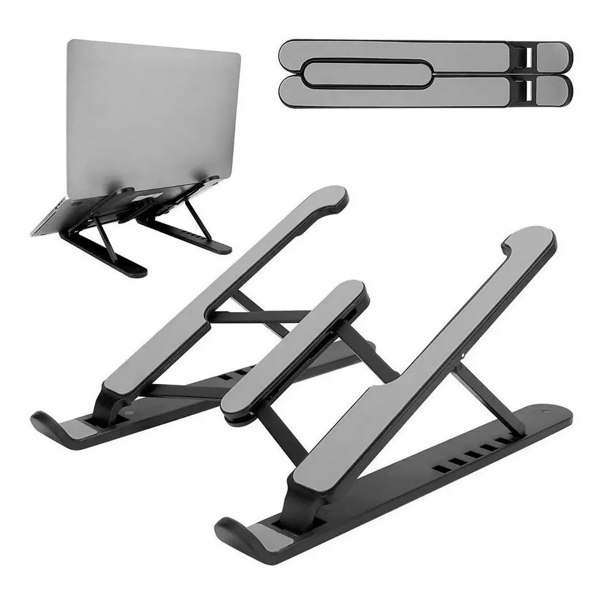 Soporte Notebook Plegable Negro