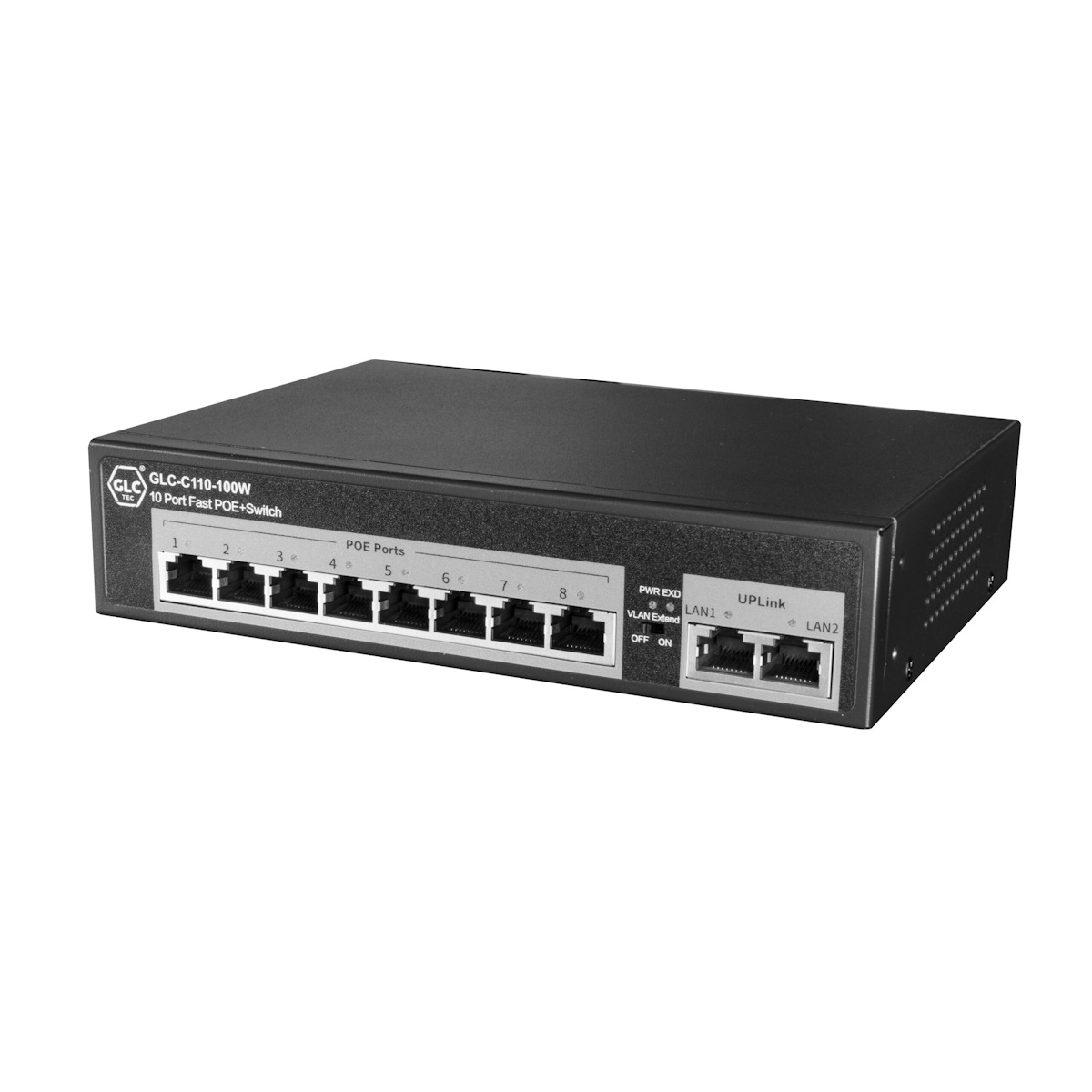 Switch 10 Puertos (8 POE) C110-100W GLC