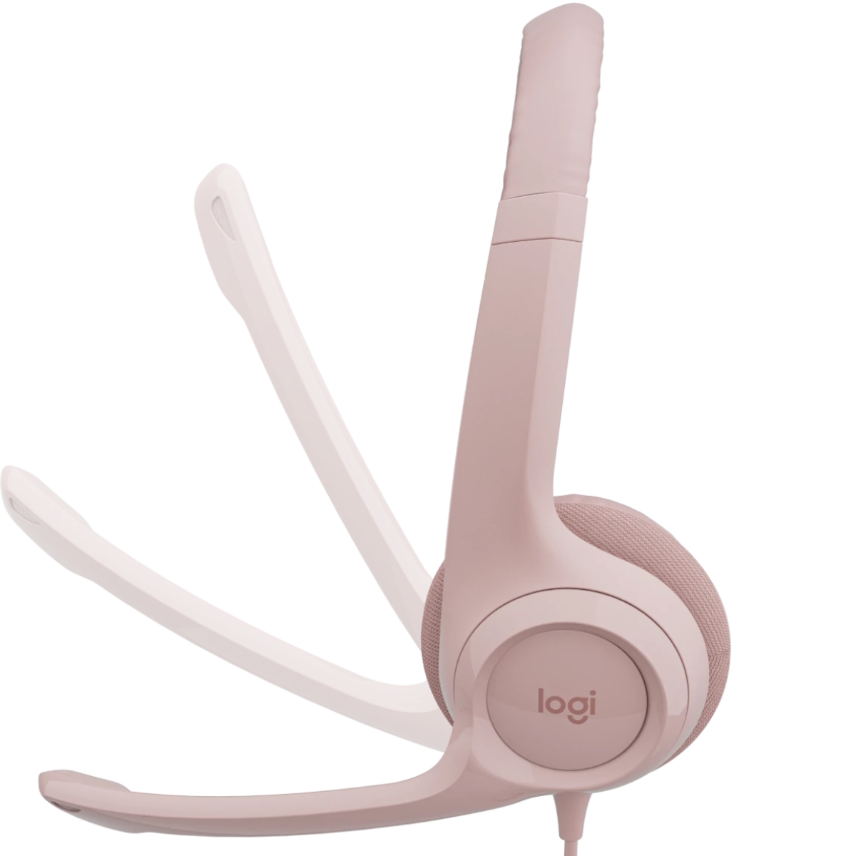 Auriculares PC Cable Vincha H390 USB Rosa Logitech