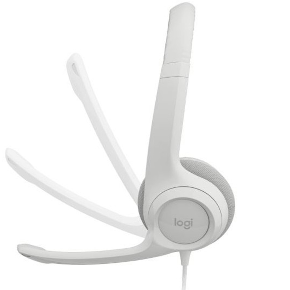 Auriculares PC Cable Vincha H390 USB Blanco Logitech