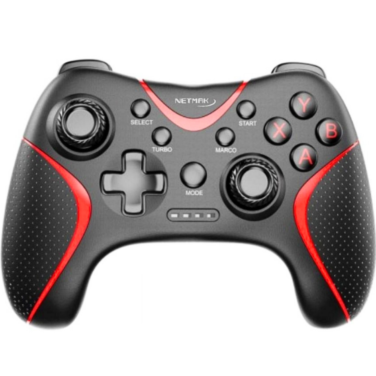 Joystick Bluetooth Android-IOS / PC /PS3 / PS4 NM-DANGER C/ Soporte Netmak