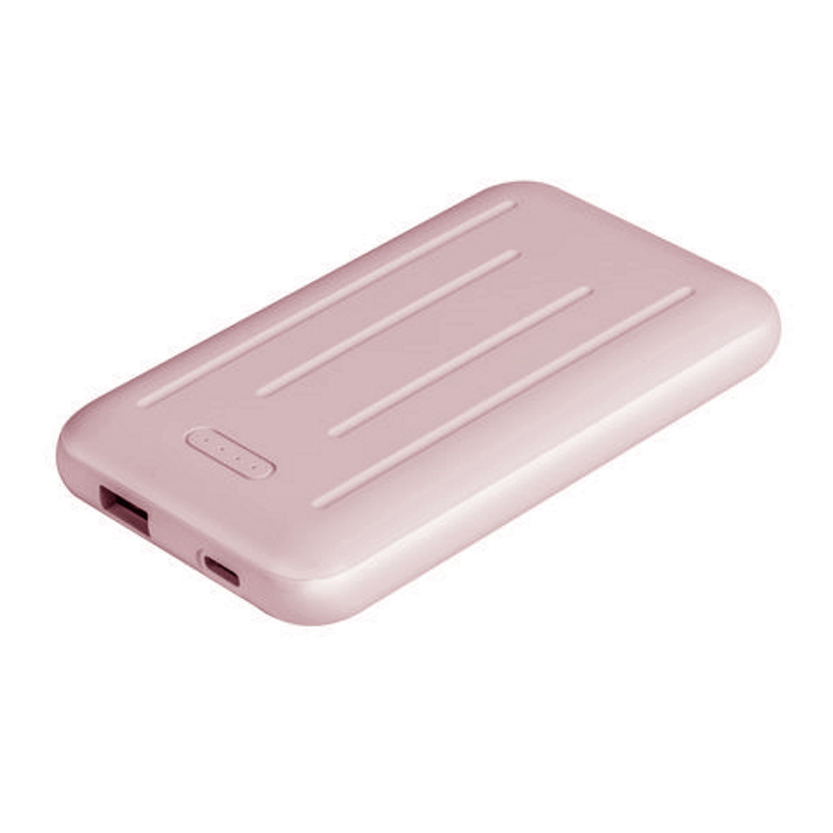 PowerBank 10000mAh Carga Inalambrica + Cable USB C S298-P Rosa Wesdar