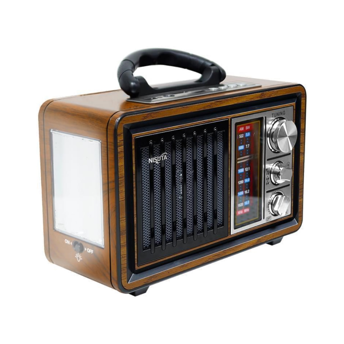 Parlante Bluetooth Radio Vintage Ns-Rv18 Nisuta
