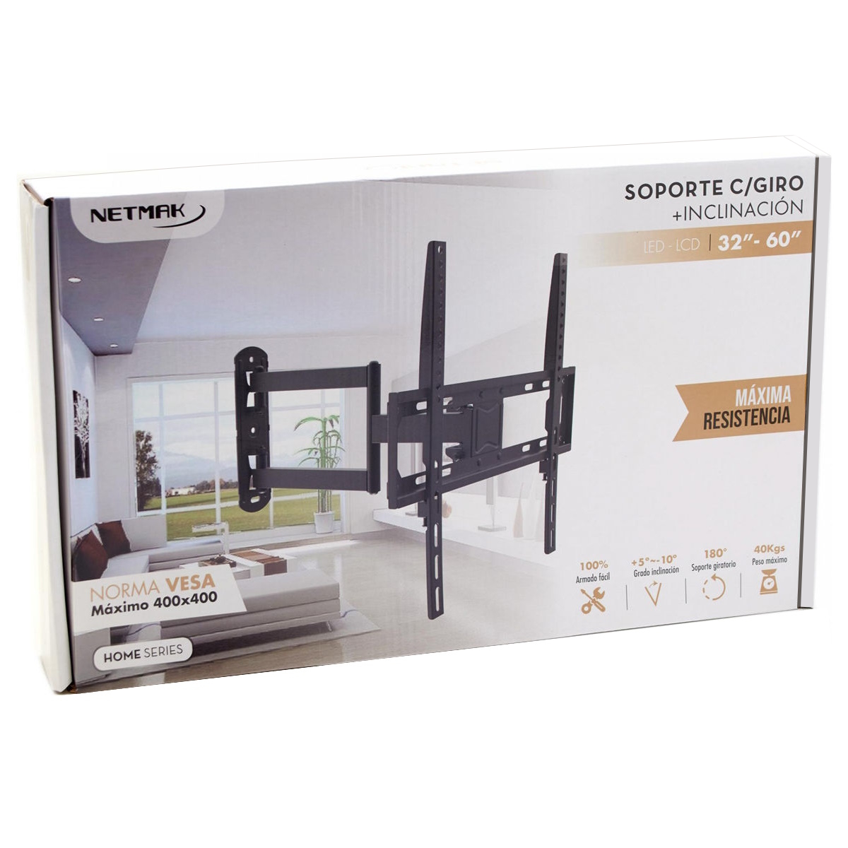 Soporte Doble Brazo TV 32