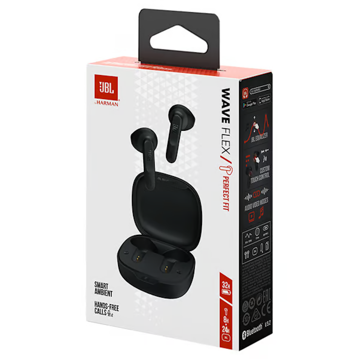 Auriculares Bluetooth In Ear Wave Flex Negro Jbl