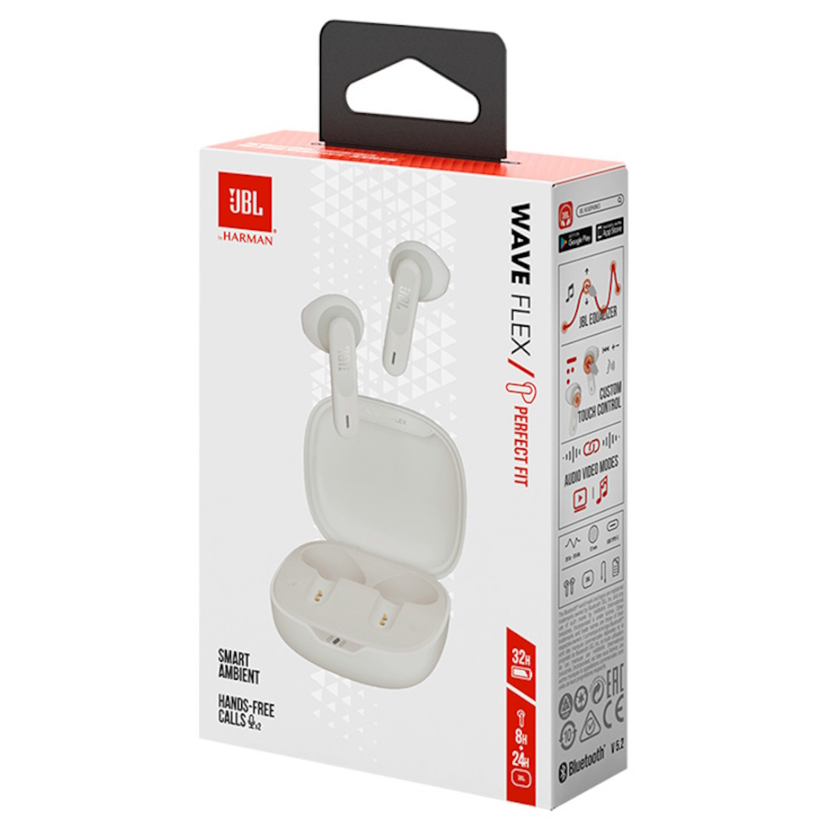 Auriculares Bluetooth In Ear Wave Flex Blanco Jbl