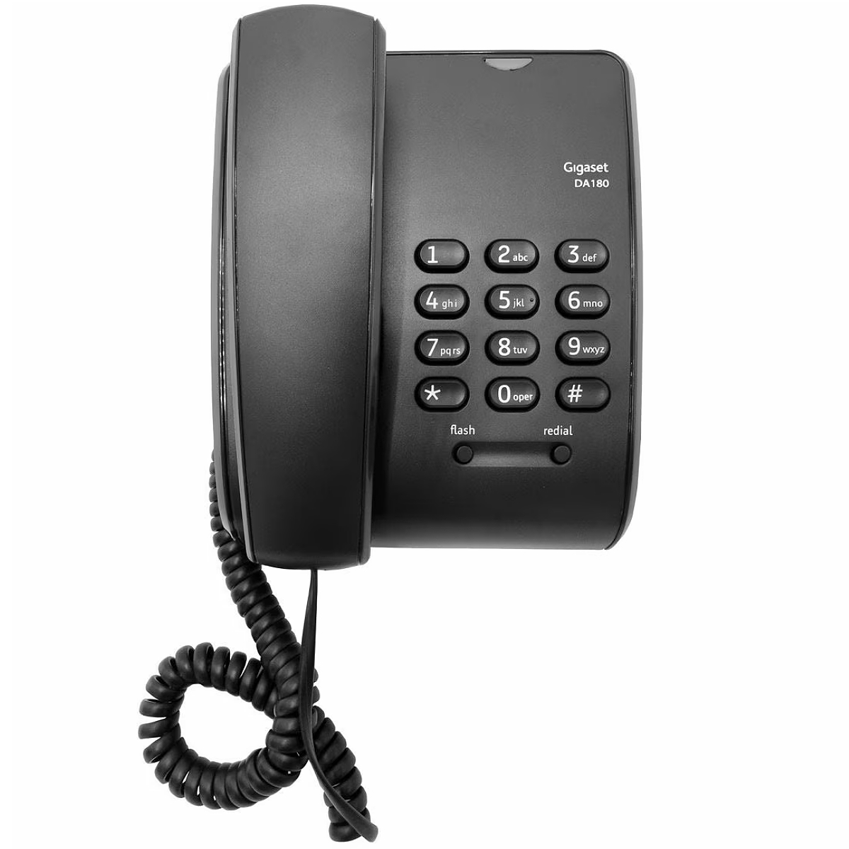 Telefono DA180 Negro Lam Negro Gigaset