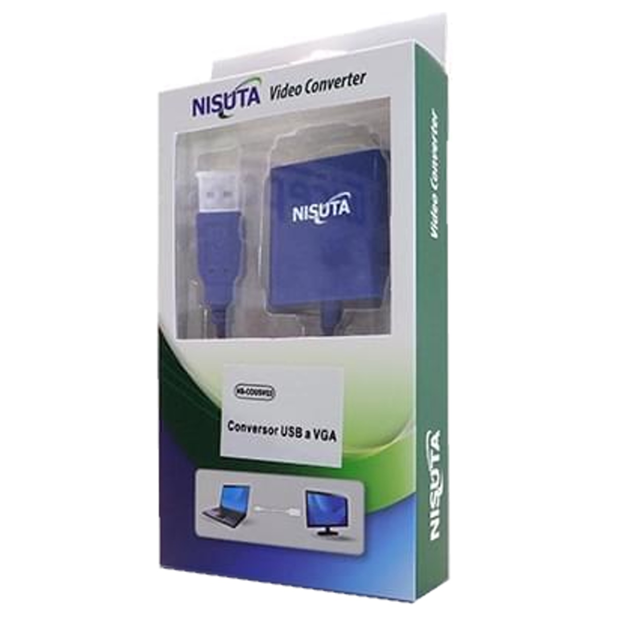 Conversor USB 3.0 a VGA Nisuta