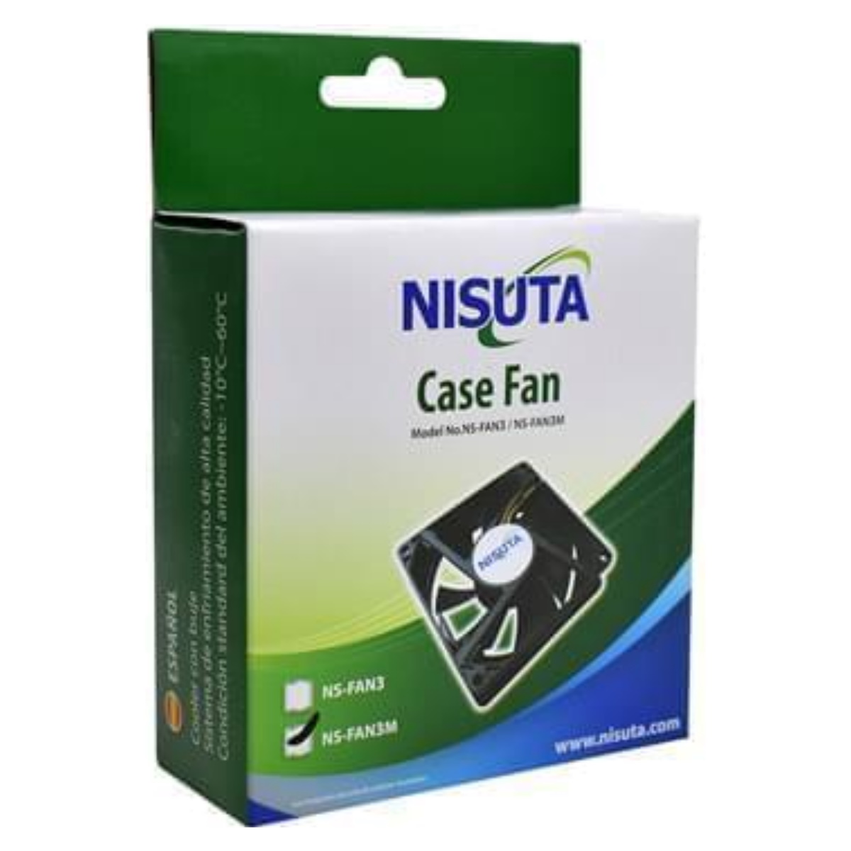 Cooler Gabinete 80mm Ns-Fan3M Nisuta