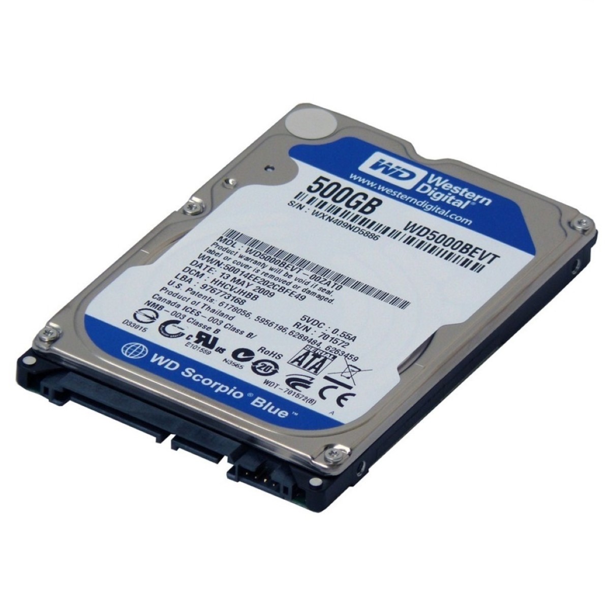 Disco Rigido 500gb Blue Wd
