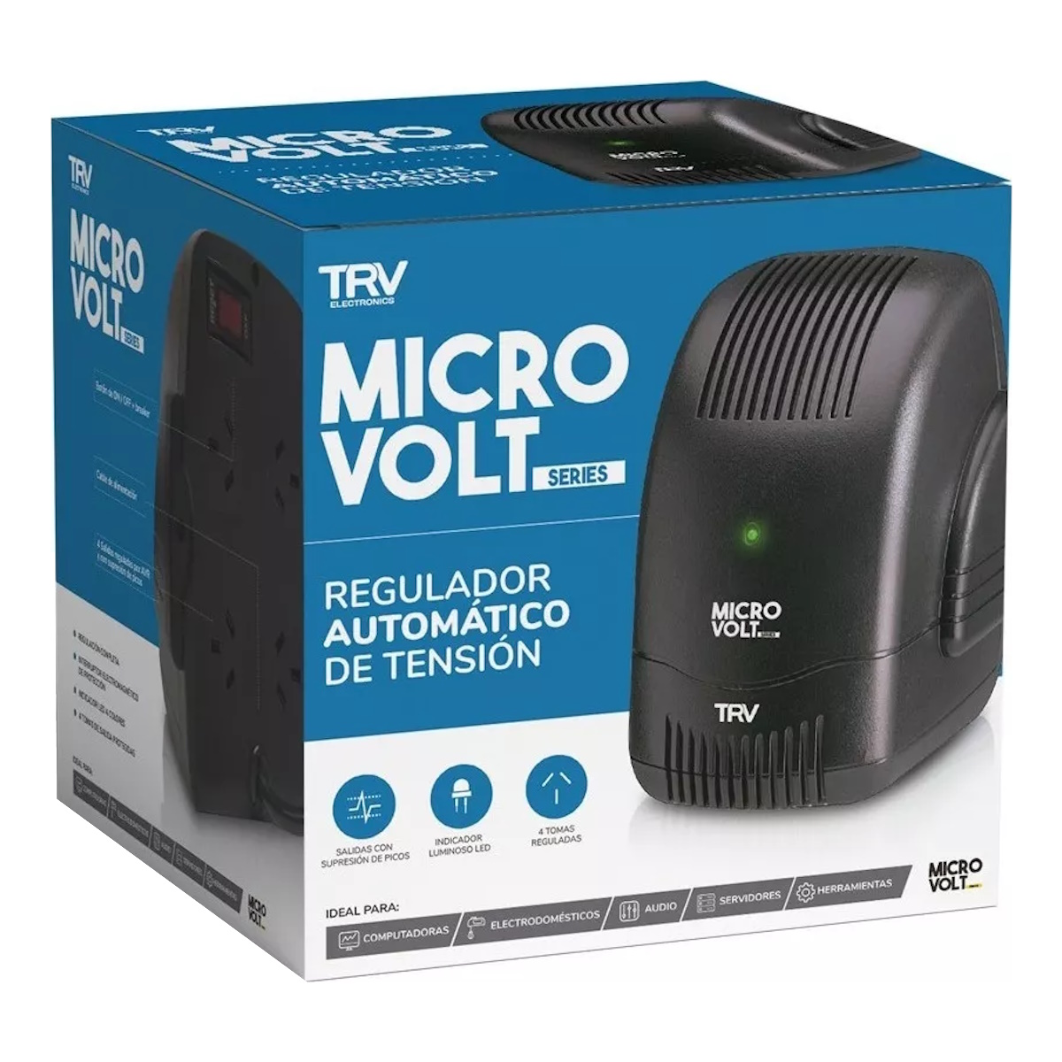 Estabilizador De Tensión Micro Volt H 2000mha TRV