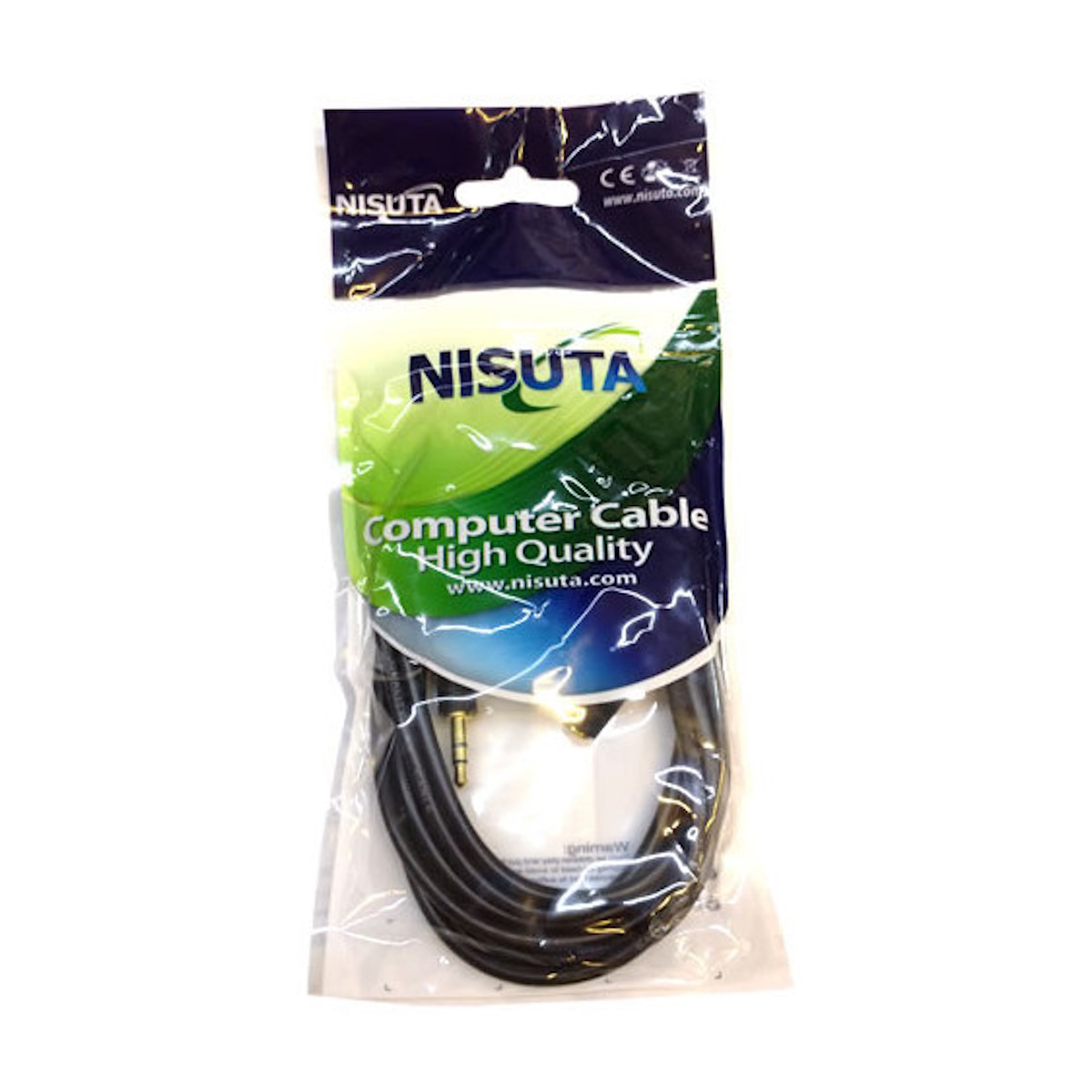 Cable Alargue Audio Auxiliar  M H 1.80m Nisuta