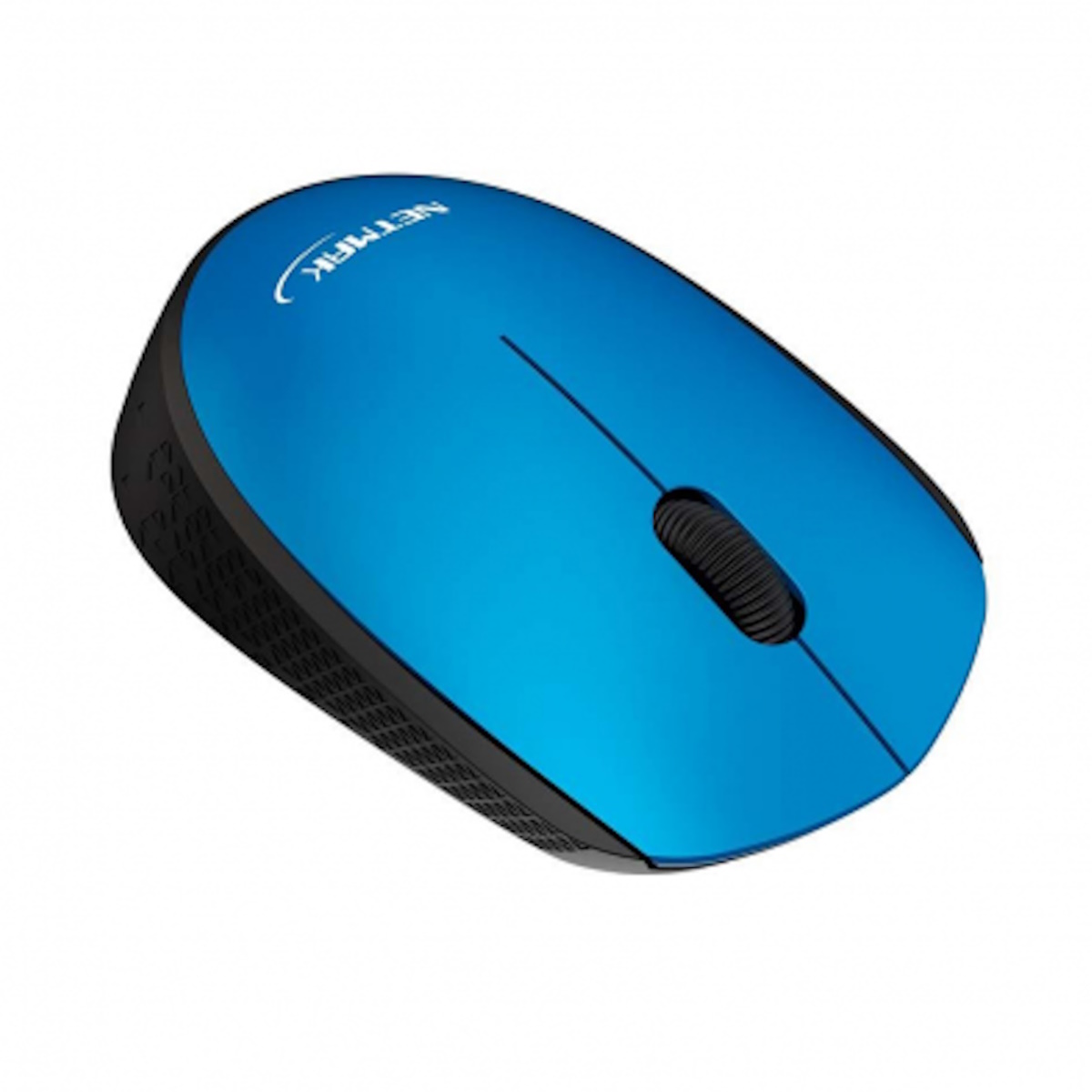 Mouse Inalambrico Nm-m680 Azul Netmak